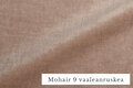 <b>Verhoilukangas Mohair 9 vaaleanruskea</b>