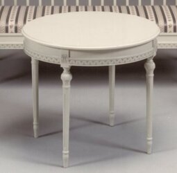 Kustavilainen sohvapöytä, Ø 75 cm