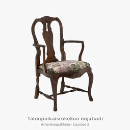 Talonpoikaisrokokoo nojatuoli, Lauritzon Lilyrose 2