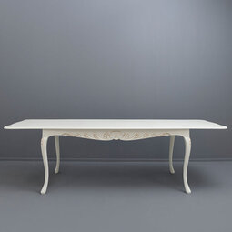 Talonpoikaisrokokoo ruokapöytä, 175 x 95 cm