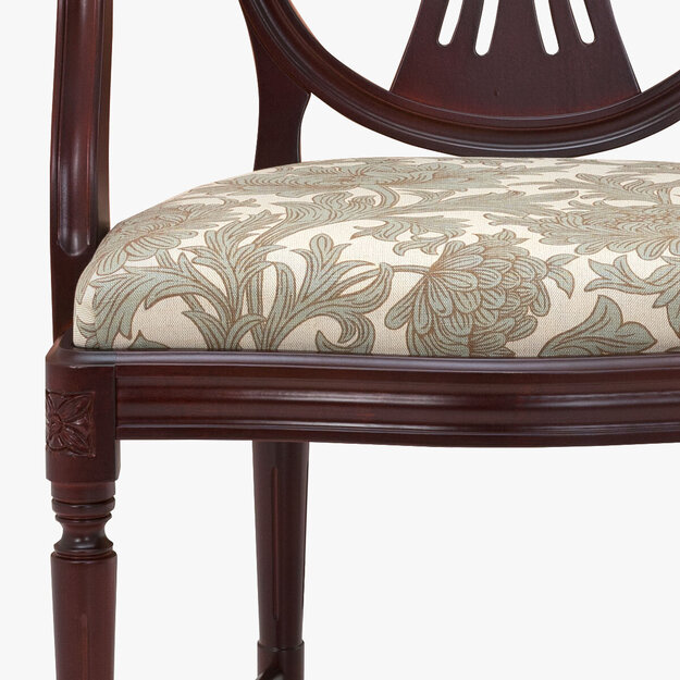 Hepplewhite nojatuoli Chrysanthemum Toile